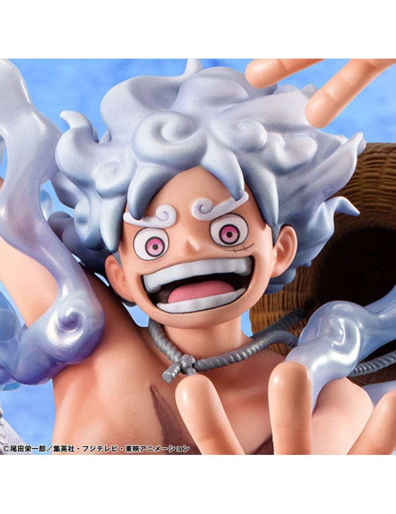 Megahouse - One Piece - figure Portrait.Of.Pirates "Evolutionary History" Monkey D. Luffy "Gear Fifth"