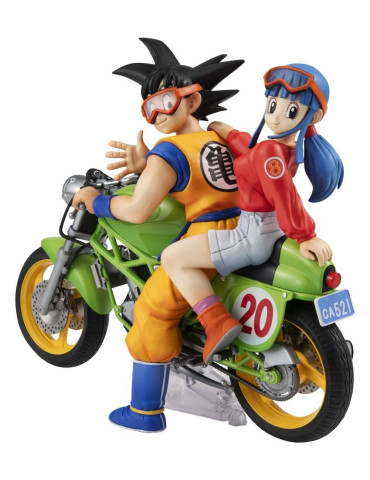 Megahouse - Dragon Ball Z - figure Desktop Real McCoy 05 Son Goku & Chichi Limited Ver.