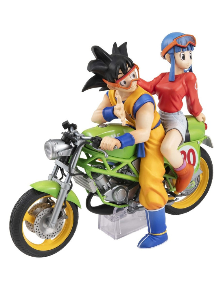 Megahouse - Dragon Ball Z - figurine Desktop Real McCoy 05 Son Goku & Chichi Limited Ver.