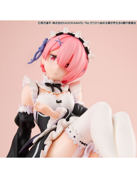 Megahouse - Re:Zero - figurine Melty Princess Ram Palm Size