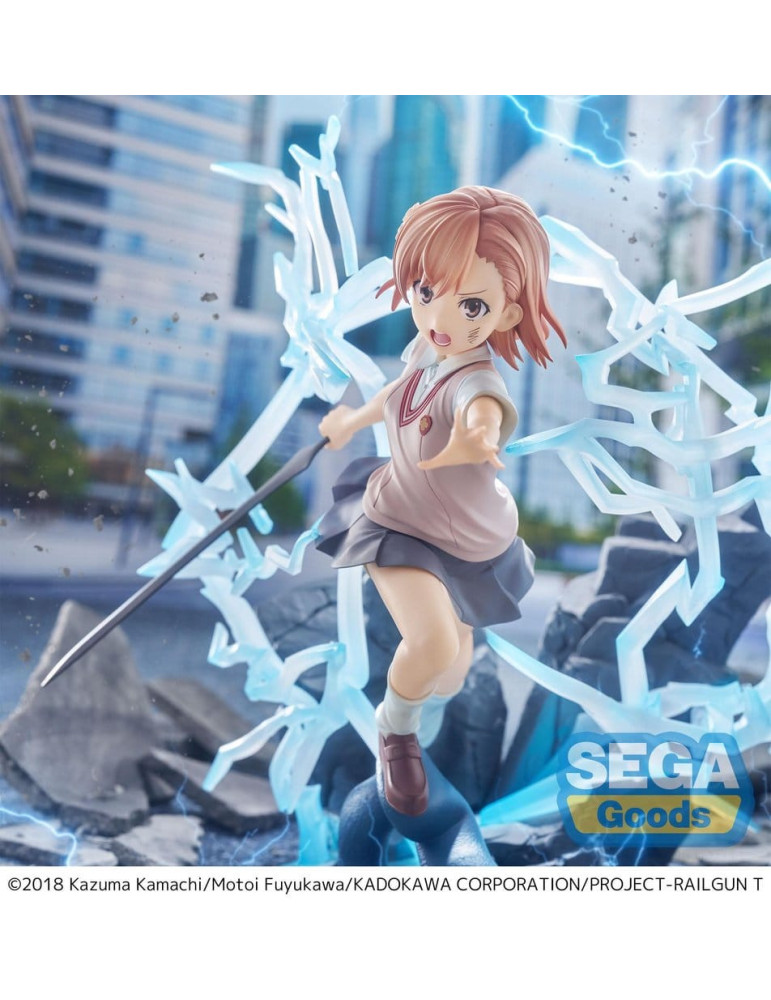 Sega - A Certain Scientific Railgun T - figurine FIGURIZMa Mikoto Misaka