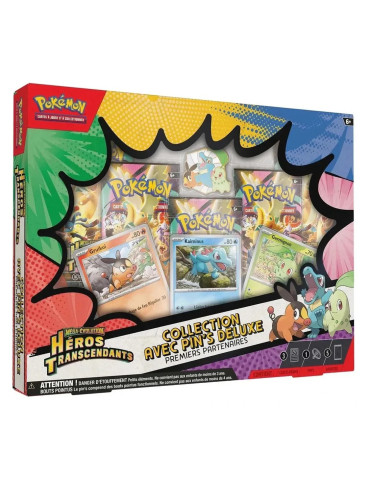 Pokémon Coffret Collection Pin's Deluxe Héros Transcendants (FR)