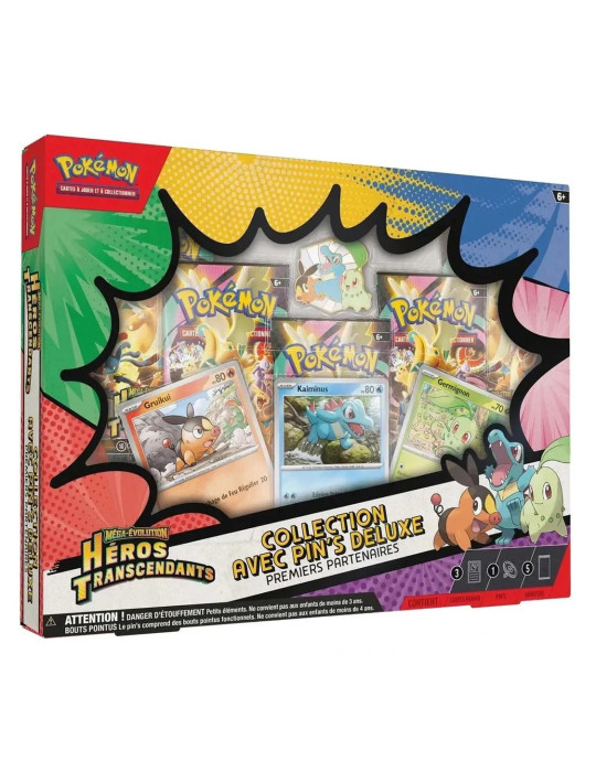 Pokémon Coffret Collection Pin's Deluxe Héros Transcendants (FR)