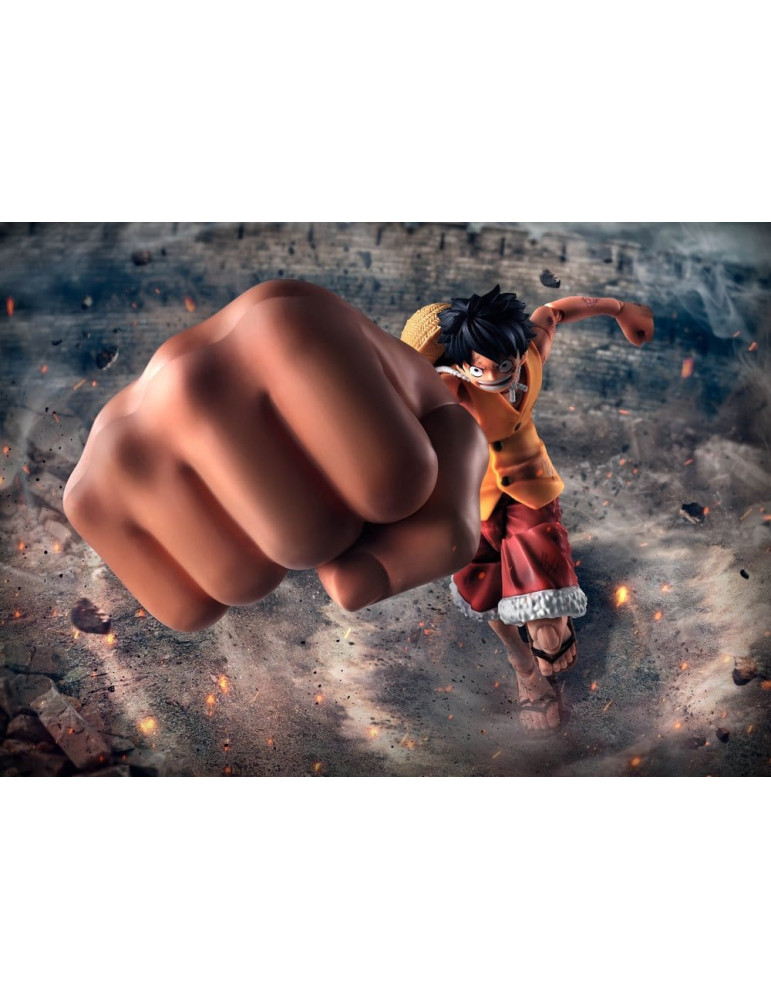Bandai - One Piece - S.H. Figuarts Accessory Set Monkey D. Luffy -Marineford- "Gear Three"