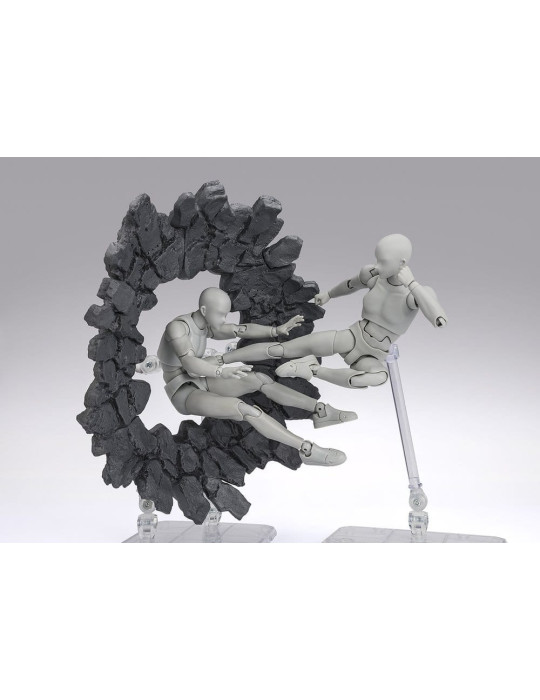 Bandai - Tamashii Effect accessoire pour figurine Impact Gray Ver.