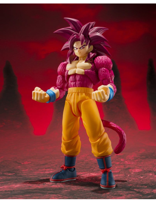 Bandai - Dragon Ball - figurine S.H. Figuarts Super Saiyan 4 Son Goku -Daima-