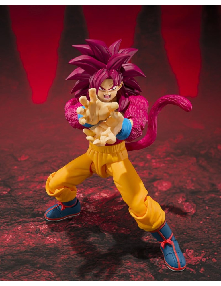 Bandai - Dragon Ball - figurine S.H. Figuarts Super Saiyan 4 Son Goku -Daima-