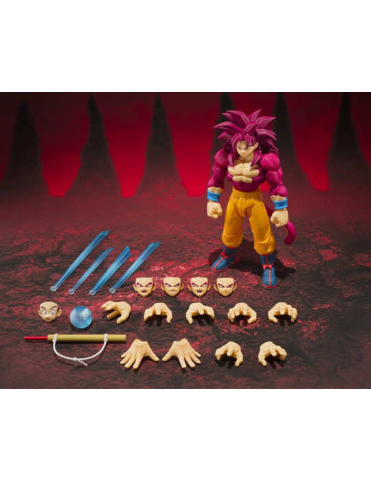 Bandai - Dragon Ball - figurine S.H. Figuarts Super Saiyan 4 Son Goku -Daima-