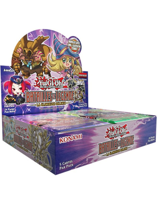 Yu-Gi-Oh! Display de 24 boosters Batailles de Légende: La Glorieuse Galerie (FR)