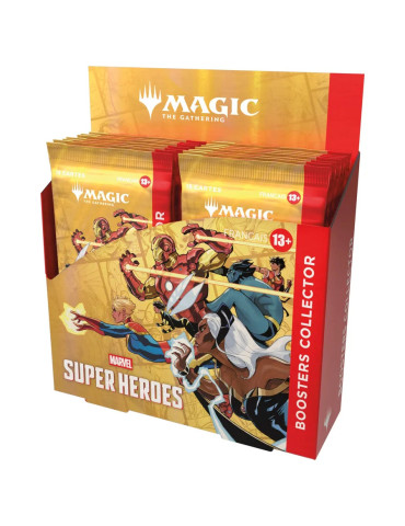 Magic the Gathering Display 12 boosters Collector Marvel Super Heroes