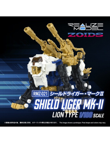 Takara Tomy - Zoids - figurine RMZ-021 Shield Liger MK-2
