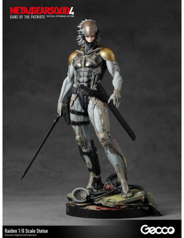 Gecco - Metal Gear Solid 4 Guns of the Patriots - figurine Raiden