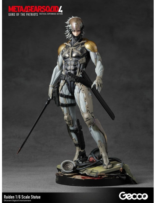 Gecco - Metal Gear Solid 4 Guns of the Patriots - figurine Raiden