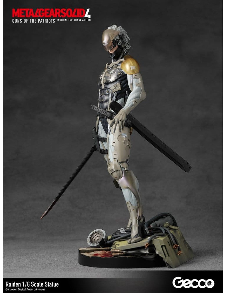 Gecco - Metal Gear Solid 4 Guns of the Patriots - figurine Raiden