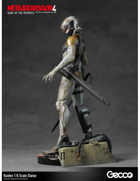 Gecco - Metal Gear Solid 4 Guns of the Patriots - figurine Raiden
