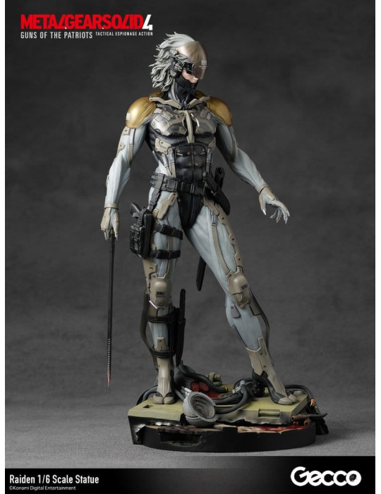 Gecco - Metal Gear Solid 4 Guns of the Patriots - figurine Raiden