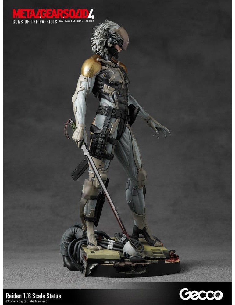 Gecco - Metal Gear Solid 4 Guns of the Patriots - figurine Raiden