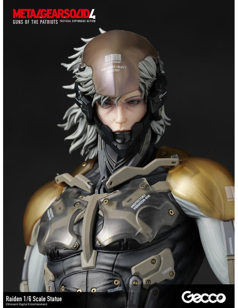 Gecco - Metal Gear Solid 4 Guns of the Patriots - figurine Raiden