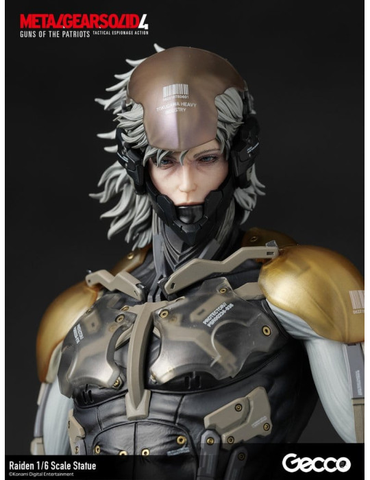 Gecco - Metal Gear Solid 4 Guns of the Patriots - figurine Raiden