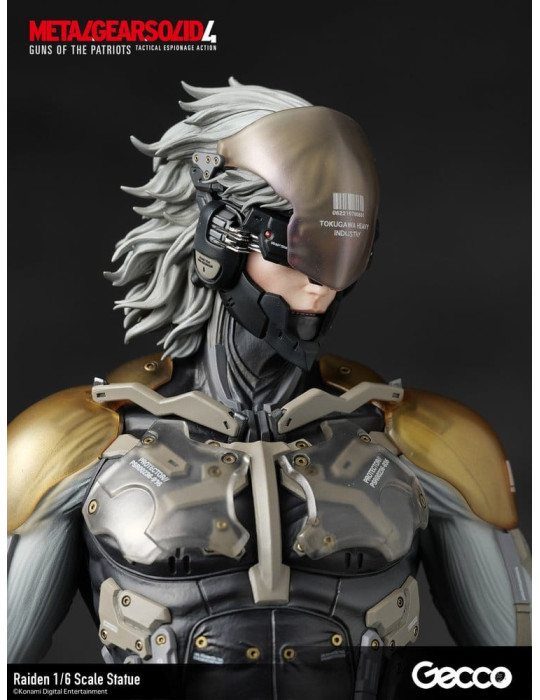 Gecco - Metal Gear Solid 4 Guns of the Patriots - figurine Raiden