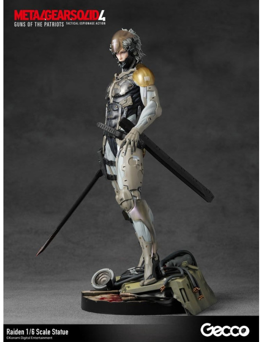 Gecco - Metal Gear Solid 4 Guns of the Patriots - figure Raiden