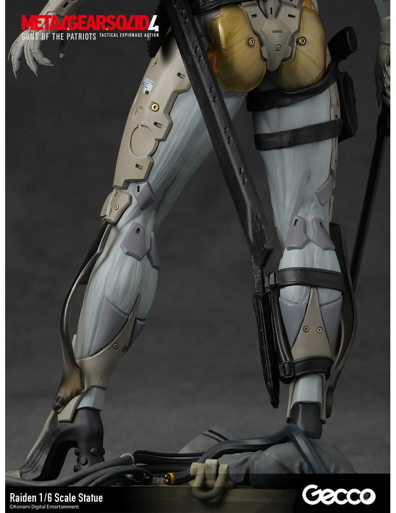 Gecco - Metal Gear Solid 4 Guns of the Patriots - figurine Raiden