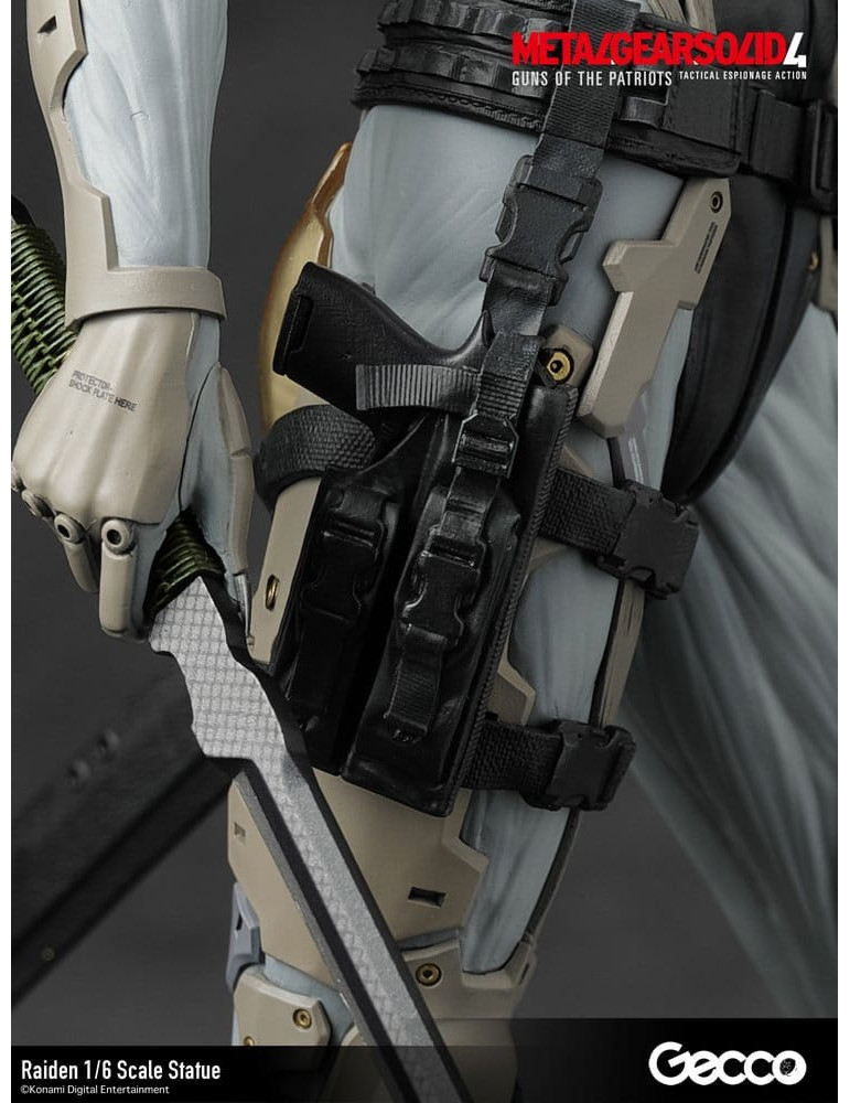 Gecco - Metal Gear Solid 4 Guns of the Patriots - figurine Raiden