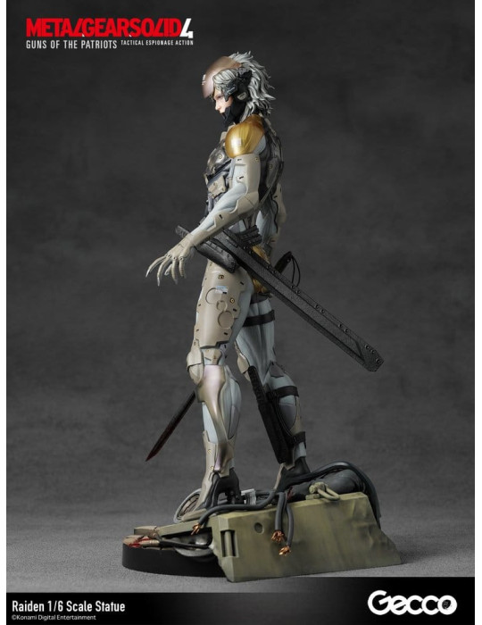 Gecco - Metal Gear Solid 4 Guns of the Patriots - figurine Raiden