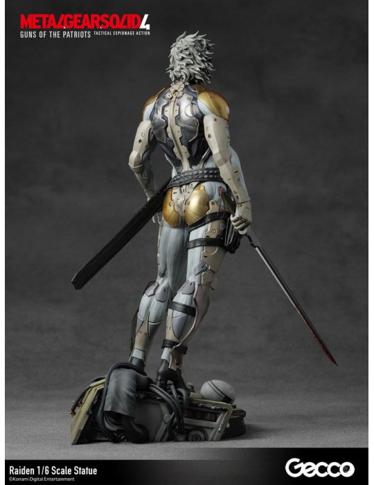 Gecco - Metal Gear Solid 4 Guns of the Patriots - figurine Raiden