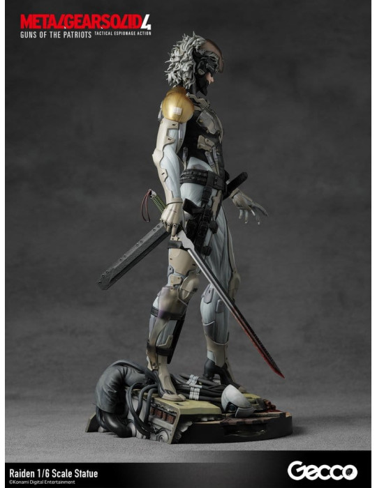 Gecco - Metal Gear Solid 4 Guns of the Patriots - figurine Raiden