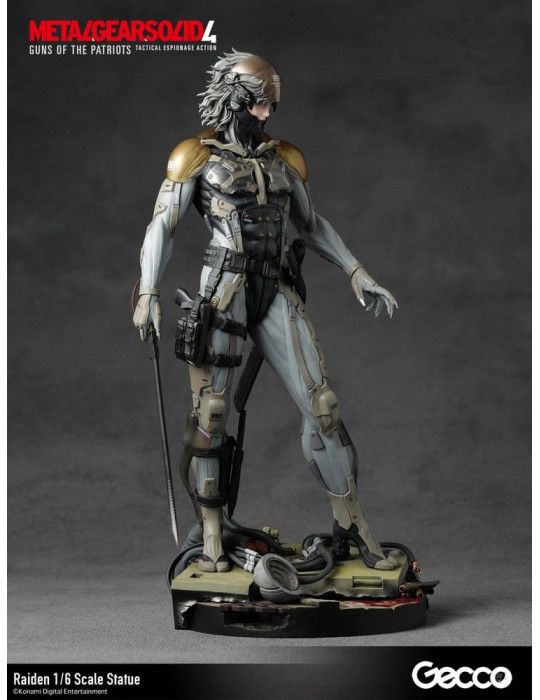 Gecco - Metal Gear Solid 4 Guns of the Patriots - figurine Raiden