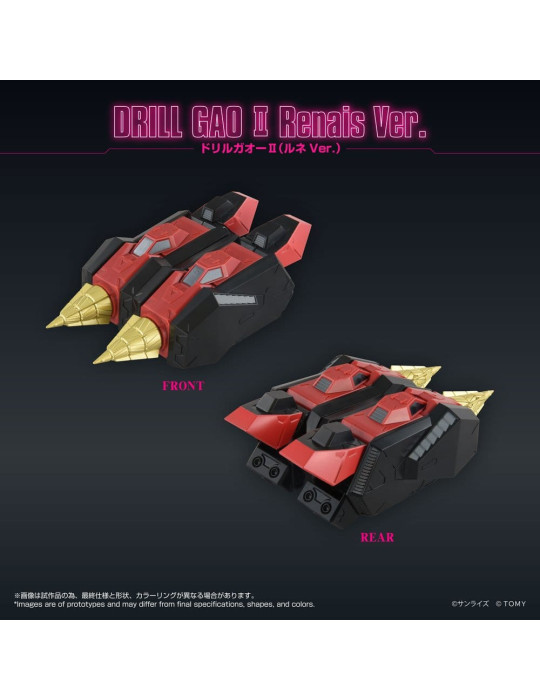 Takara Tomy - GaoGaiGar Toyrise set d'accessoires Gao Machines Renais Ver.