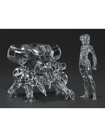 Max Factory - Ghost in the Shell - figure PLAMAX minimum factory Motoko Kusanagi with Fuchikoma: Thermoptic Camouflage Ver.