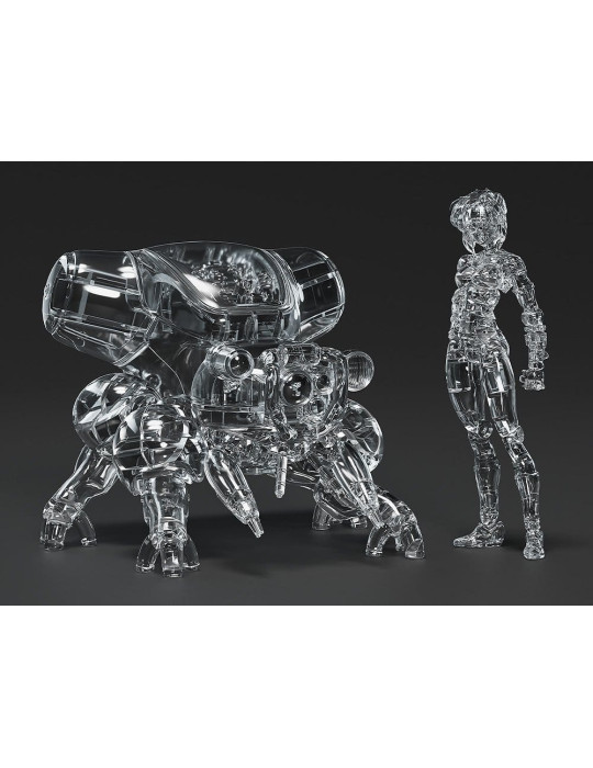 Max Factory - Ghost in the Shell - figure PLAMAX minimum factory Motoko Kusanagi with Fuchikoma: Thermoptic Camouflage Ver.