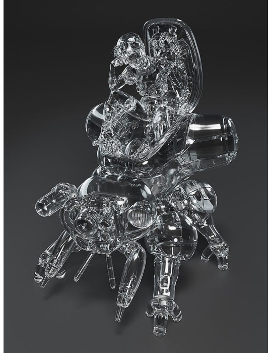 Max Factory - Ghost in the Shell - figure PLAMAX minimum factory Motoko Kusanagi with Fuchikoma: Thermoptic Camouflage Ver.