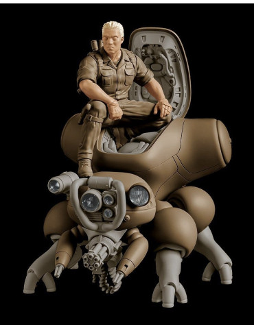 Max Factory - Ghost in the Shell - figurine PLAMAX minimum factory Batou avec Fuchikoma
