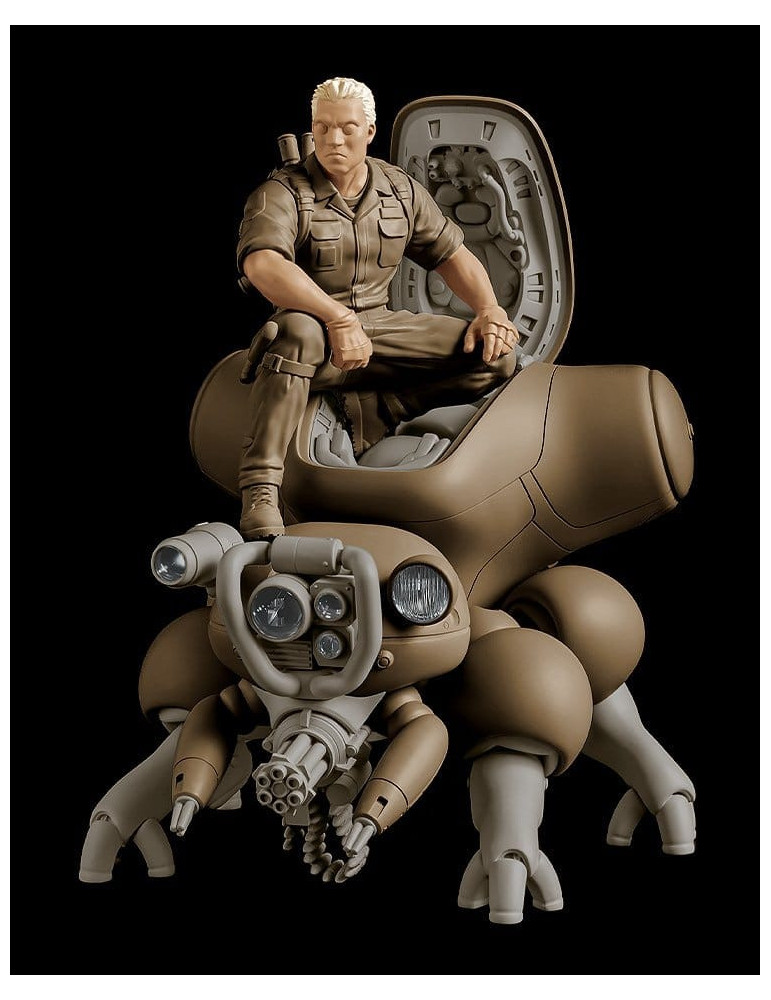 Max Factory - Ghost in the Shell -  figure PLAMAX minimum factory Batou with Fuchikoma