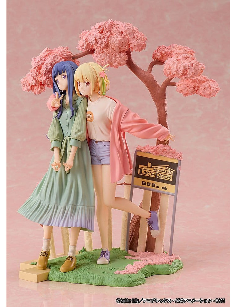 Aniplex - Lycoris Recoil - figures Chisato Nishikigi & Takina Inoue Spring Ver.
