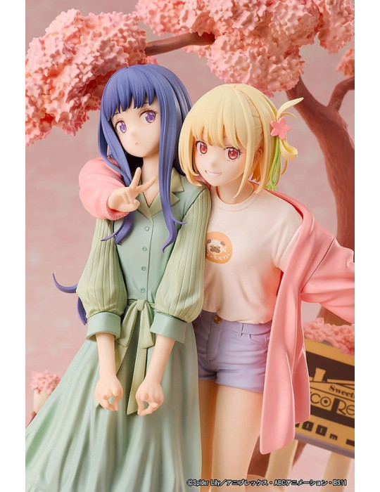 Aniplex - Lycoris Recoil - figurines Chisato Nishikigi & Takina Inoue Spring Ver.