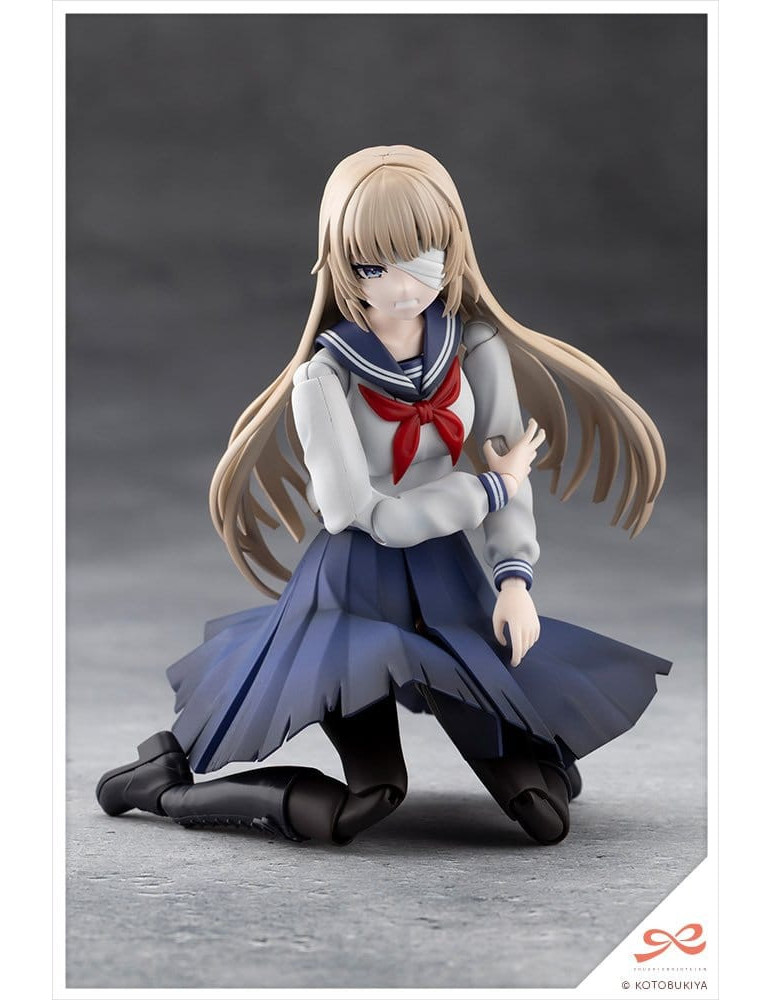Kotobukiya - Sousai Shojo Teien - figurine Kuon Yakushiji Maria Kagaribi Damage Ver. School Girl Emulation