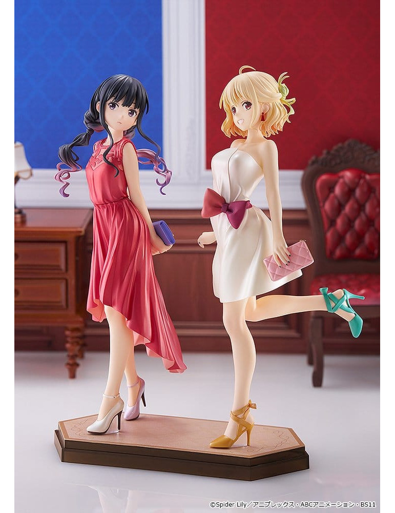 Good Smile Company - Lycoris Recoil - figurines Pop Up Parade Chisato Nishikigi & Takina Inoue: After Party! Ver. L Size