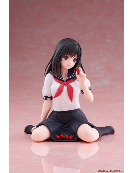 Taito - Strawberry 100% - figurine Desktop Cute Aya Tojo (School uniform Ver.)