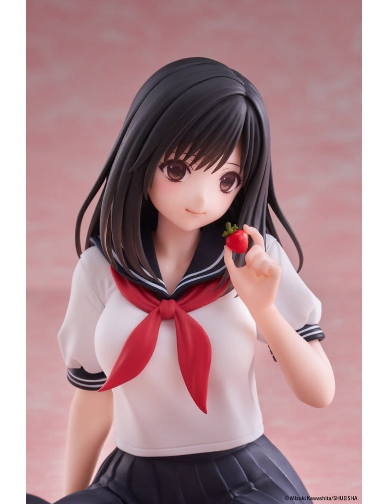 Taito - Strawberry 100% - figure Desktop Cute Aya Tojo (School uniform Ver.)