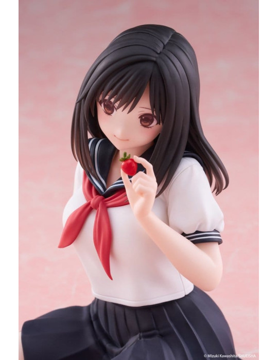 Taito - Strawberry 100% - figurine Desktop Cute Aya Tojo (School uniform Ver.)