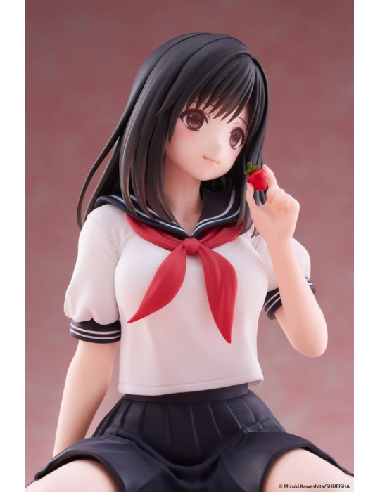 Taito - Strawberry 100% - figure Desktop Cute Aya Tojo (School uniform Ver.)