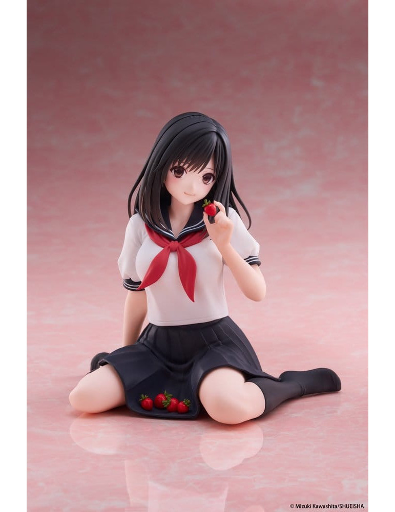 Taito - Strawberry 100% - figurine Desktop Cute Aya Tojo (School uniform Ver.)