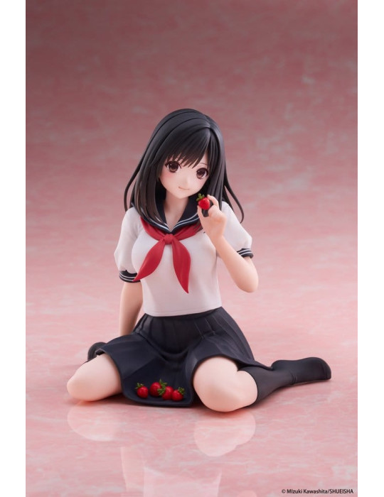Taito - Strawberry 100% - figurine Desktop Cute Aya Tojo (School uniform Ver.)