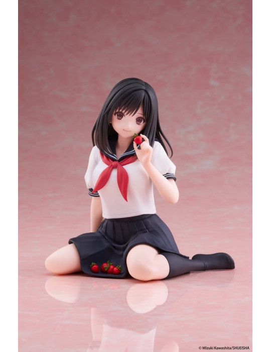 Taito - Strawberry 100% - figure Desktop Cute Aya Tojo (School uniform Ver.)
