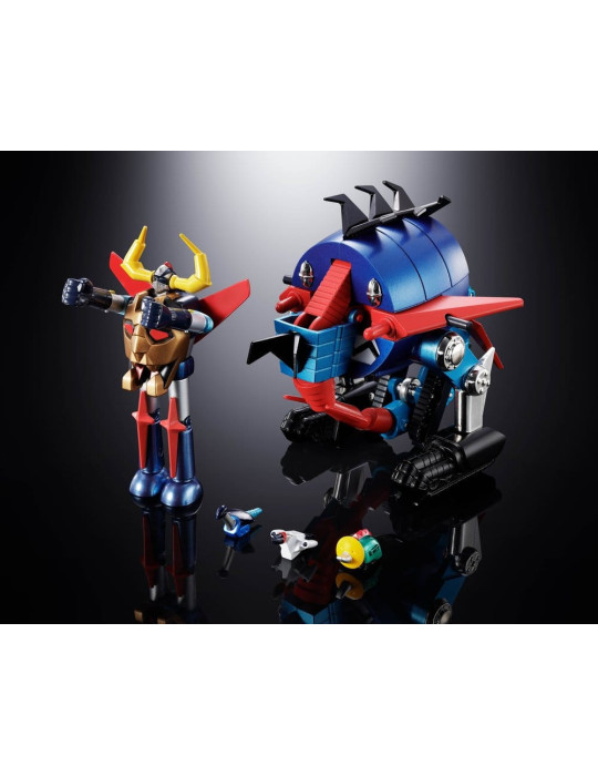 Bandai - Dino Mech Gaiking - figurine Chogokin Daikumaryu & Gaiking