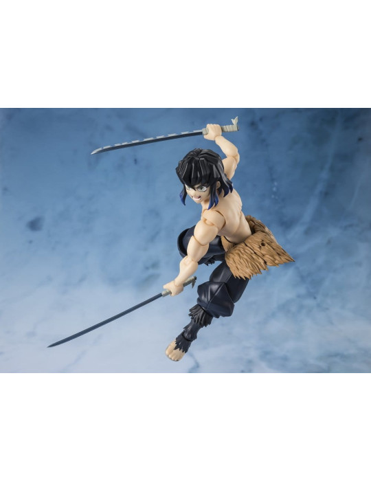 Bandai - Demon Slayer: Kimetsu no Yaiba - figurine S.H. Figuarts Inosuke Hashibira